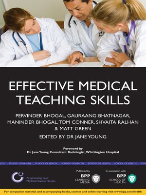 cover image of Effective Medical Teaching Skills